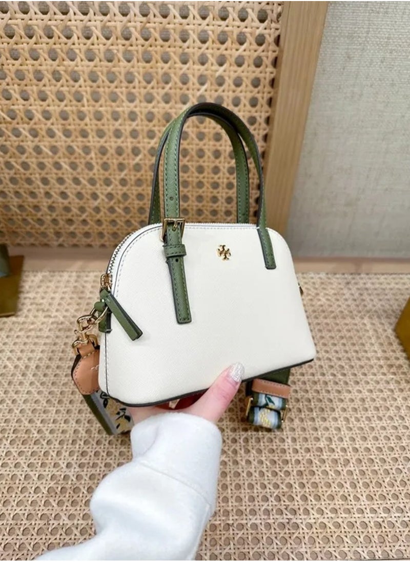 Emerson Simple Adjustable Detachable Shoulder Strap Leather Shell Bag Shoulder Handbag
