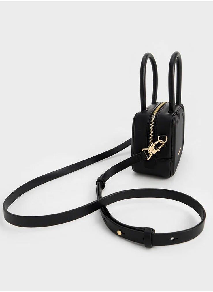 Charles & Keith Perline Extended Top Handle Bag