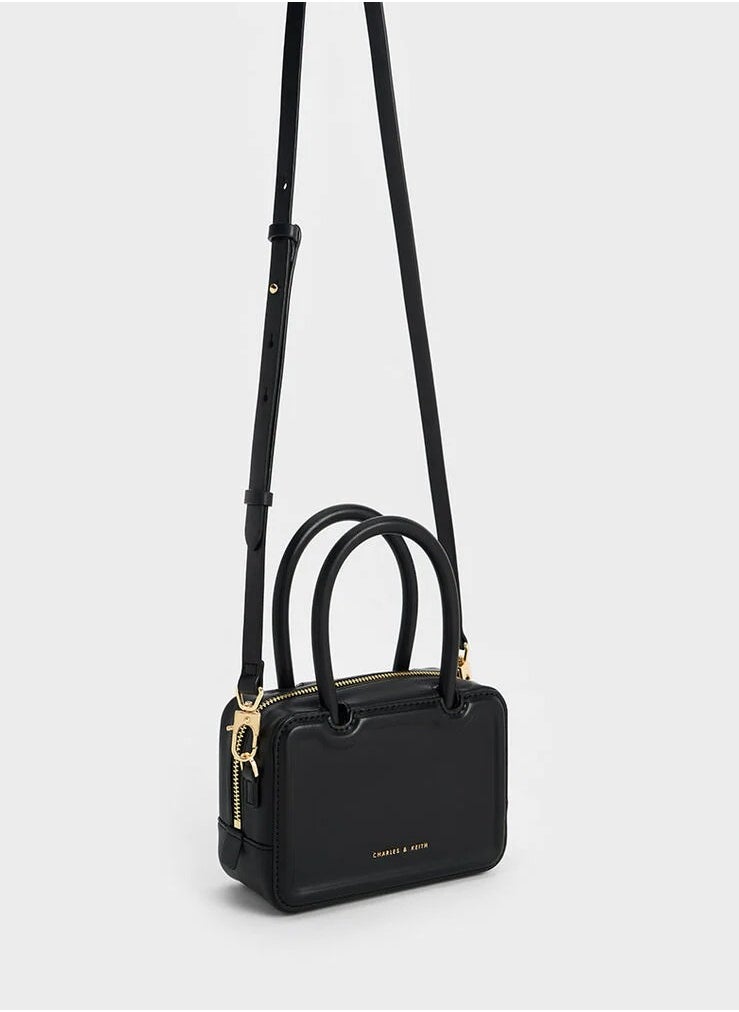 Charles & Keith Perline Extended Top Handle Bag
