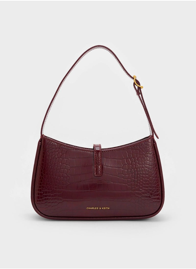 esia Metallic Accent Shoulder Bag