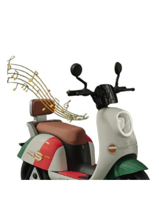 Vespa Progetto Motorcycle - White