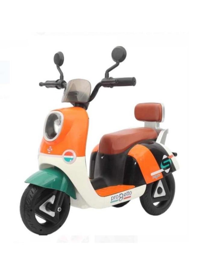 Vespa Progetto Motorcycle - Orange