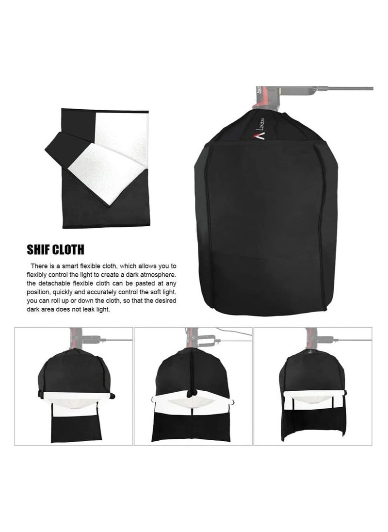 Aputure Lantern Softbox Soft Light Modifier Bowens Mount for Mark II 120D II 300D II and Other Bowens Mount Light,Aputure Space Light Upgraded