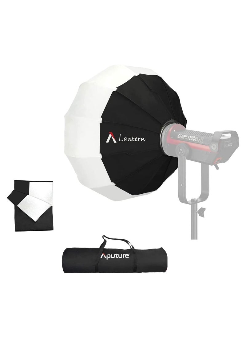 Aputure Lantern Softbox Soft Light Modifier Bowens Mount for Mark II 120D II 300D II and Other Bowens Mount Light,Aputure Space Light Upgraded