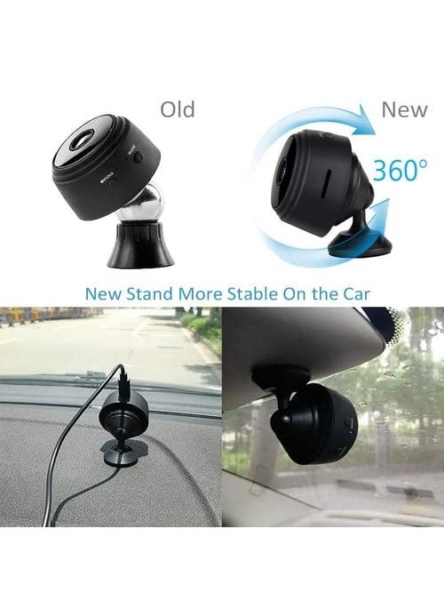 Magnet Camera Mini WiFi Magnetic Live Stream Night Vision IP Wireless 1080P Audio Video Indoor