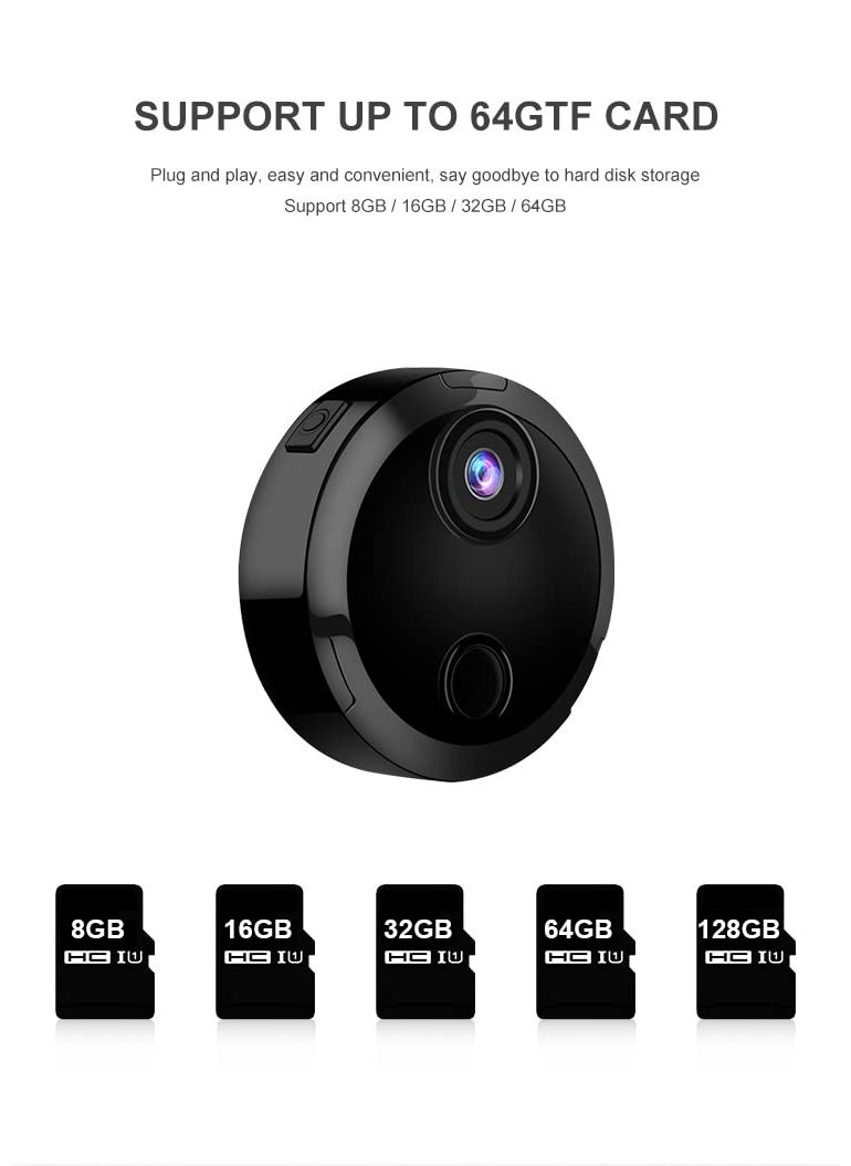 AUSHA® 3840 x 2160 8.5 MP Wireless CCTV with Night Vision, Smart Motion Detection, WiFi Mobile Connectivity,Two Way Audio
