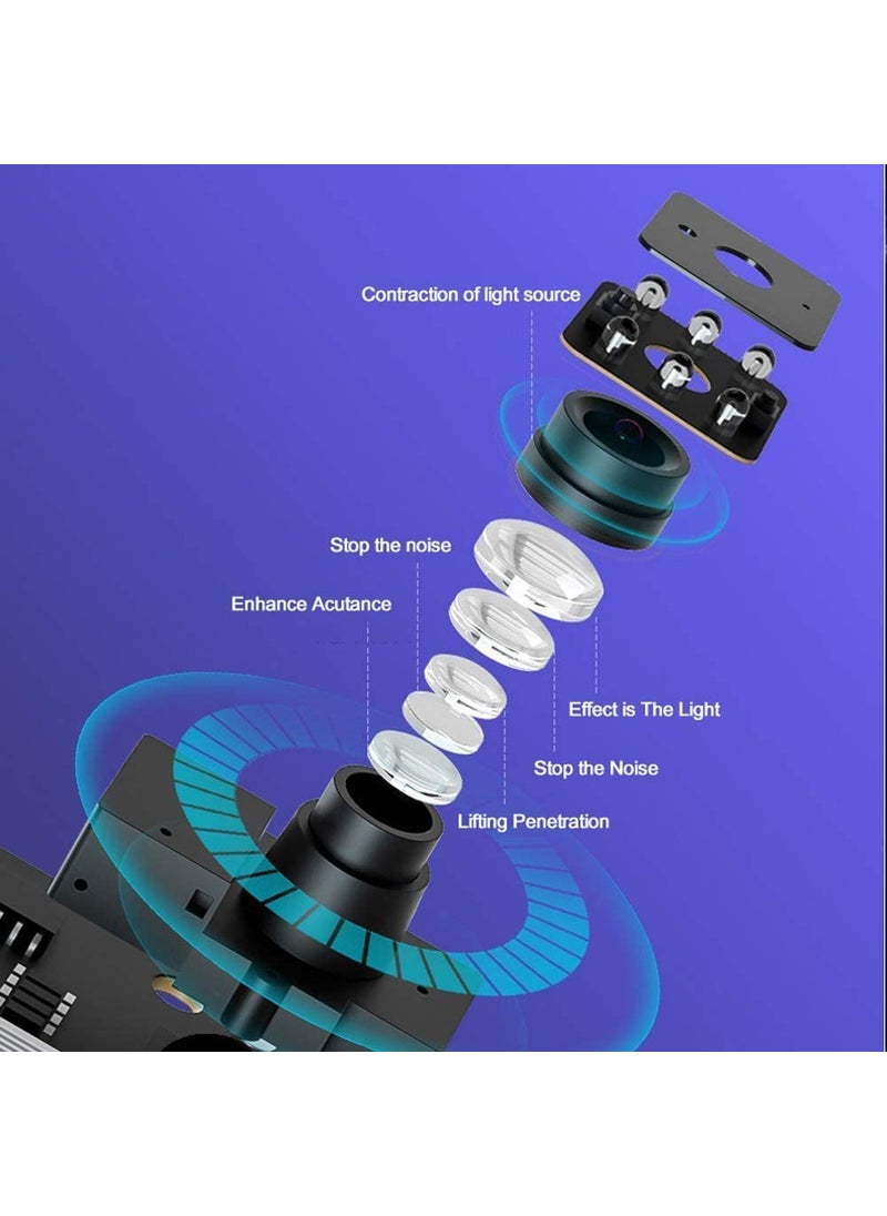 Wi-Fi USB Camera - Full HD 1080P Mini Surveillance with Night Vision, Motion Detection & Flexible Neck - Wireless Indoor/Outdoor Security for Home, Office, and Car (Flexible Camera)