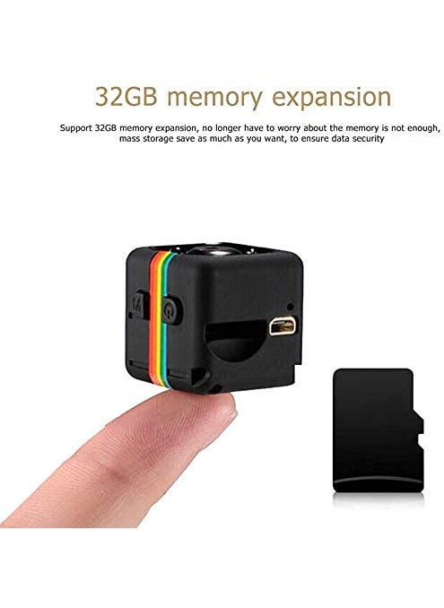 AUSHA® HD 960P Camcorder Sports DV Video Recorder Cameras with Night Vision & Motion Detection Security Camera，for Drones, FPV, Home and Office Surveillance (C11 Security Camera)