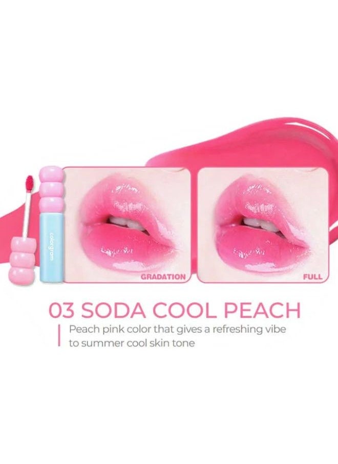 Fruity Glass Tint (#03 Soda Cool Peach) 3g