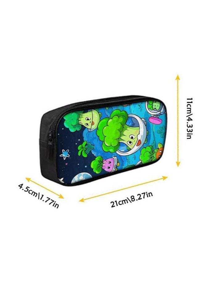 Cartoon three-piece schoolbag with zipper - 885