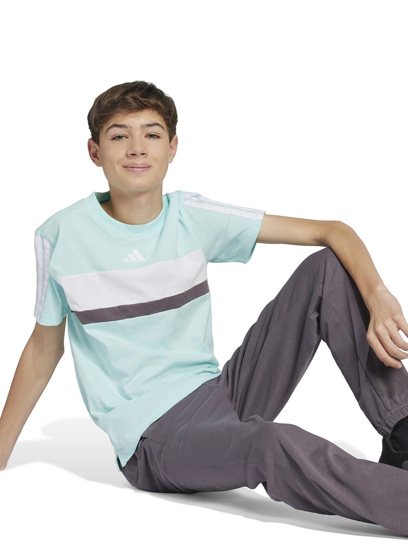 Youth Seasonal Essentials Tiberio 3 Stripes T-Shirt