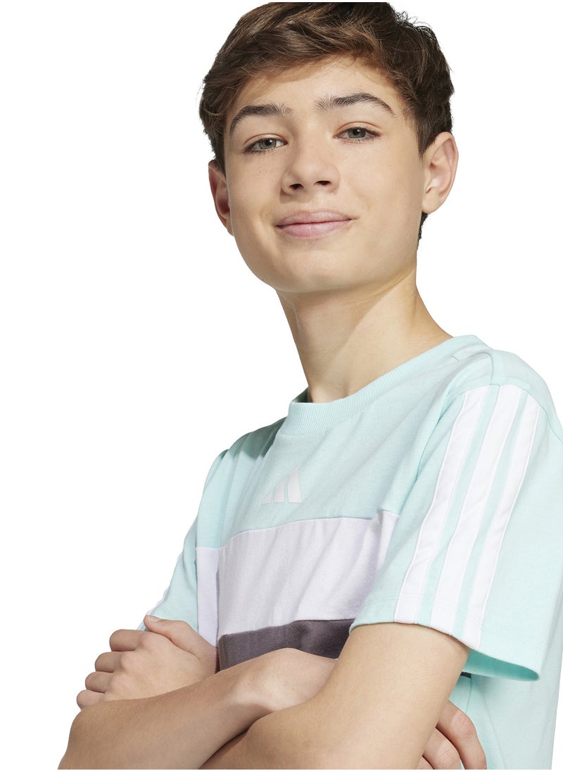 Youth Seasonal Essentials Tiberio 3 Stripes T-Shirt