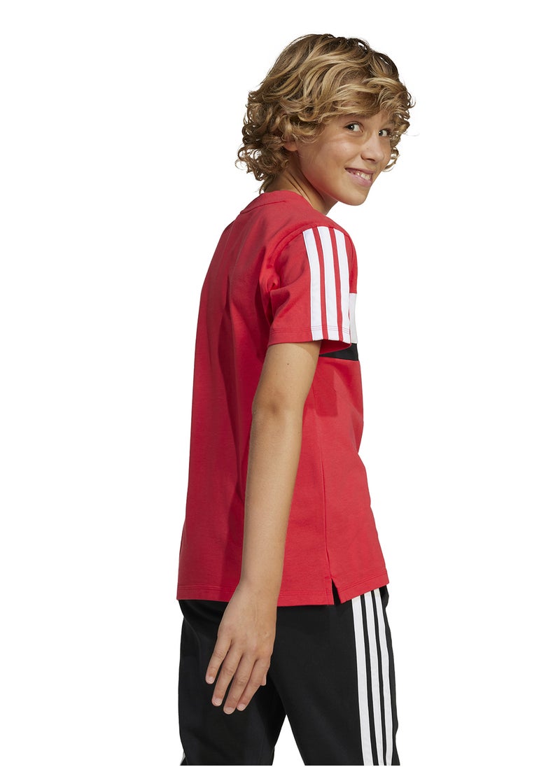 Youth Seasonal Essentials Tiberio 3 Stripes T-Shirt