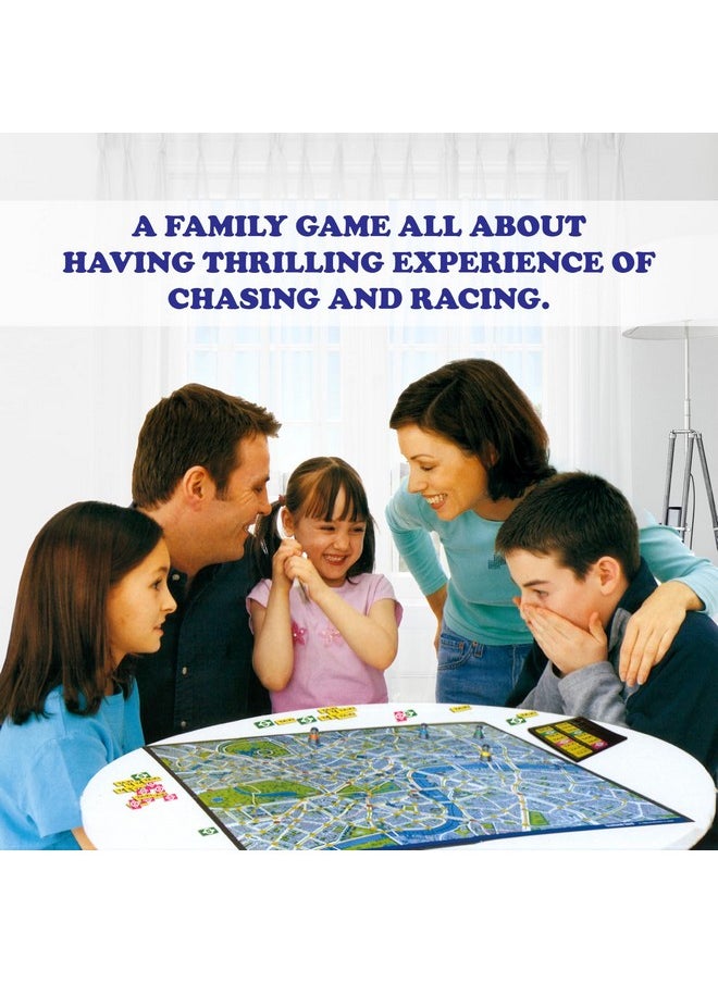 Funskool Games , Scotland Yard, A Compelling Detective And Strategy, Animal Board Game for Kids & Family, 2 - 3 Players, Ages 10 and Above