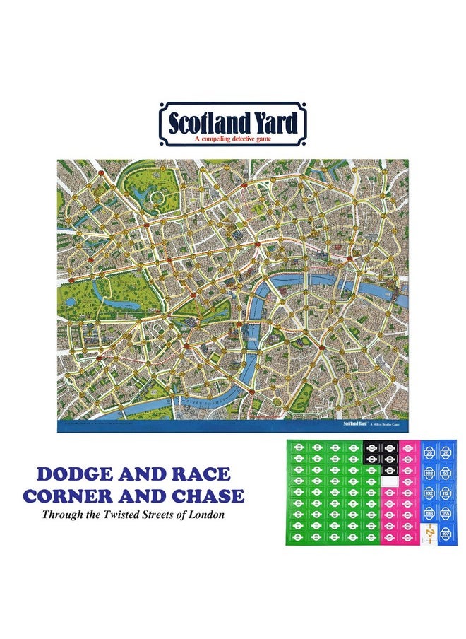 Funskool Games , Scotland Yard, A Compelling Detective And Strategy, Animal Board Game for Kids & Family, 2 - 3 Players, Ages 10 and Above