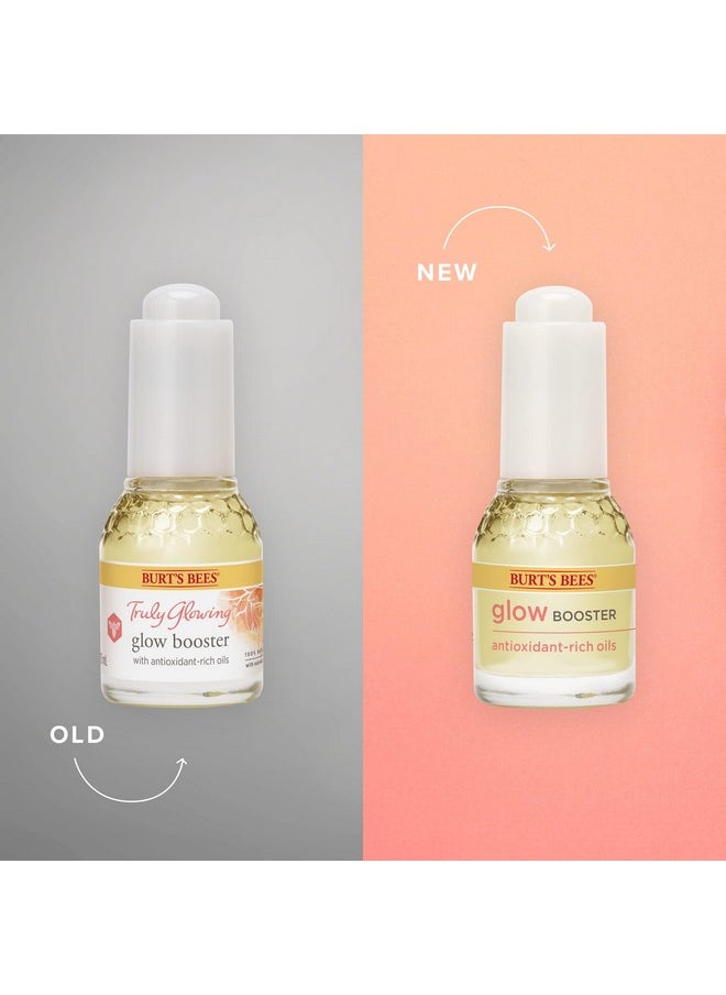 Burt's Bees Glow Booster Face Serum with Antioxidant-Rich Oils for Normal and Combination Skin, 0.51 Fluid Ounces