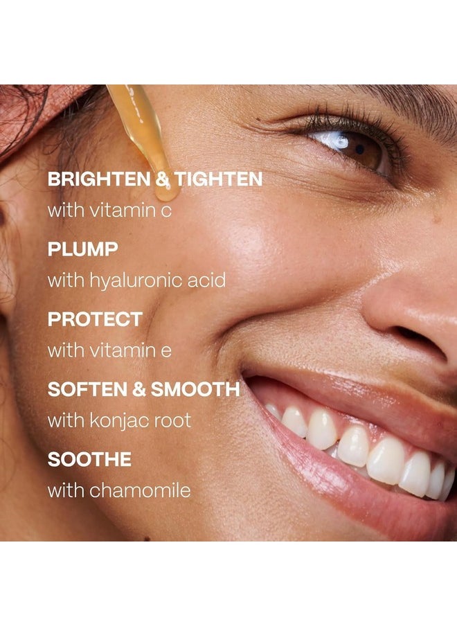 Mad Hippie Vitamin C Serum + Pillow Pack - Brightening Serum with Hyaluronic Acid, Ferulic Acid, Vitamin E