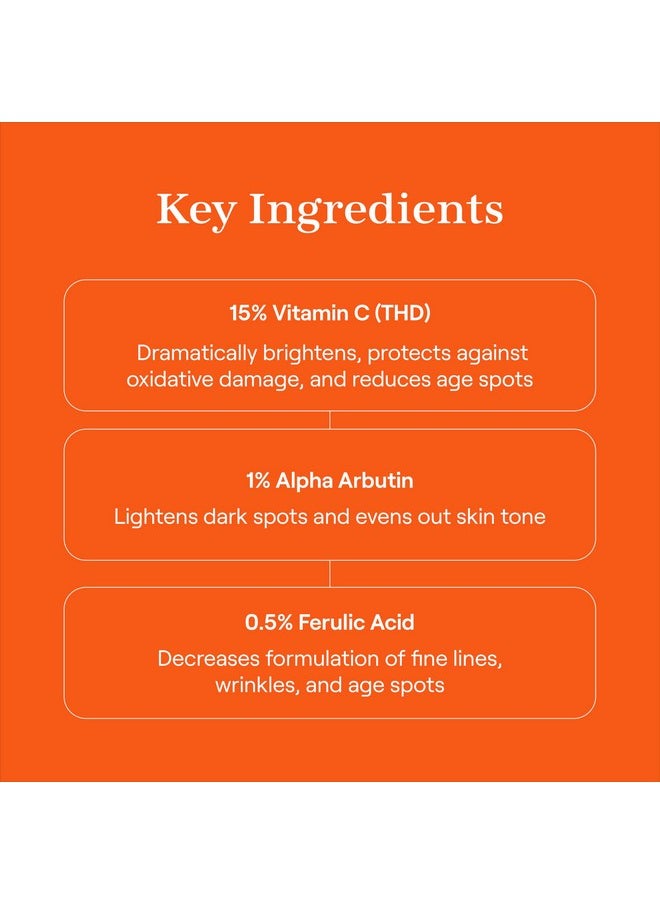 Live Tinted Superbright 15% Vitamin C Face Serum Stick - Balm to Serum Stick - Brightens Uneven Skin Tone & Texture, Targets Fine Lines & Wrinkles, 0.5 oz / 15g