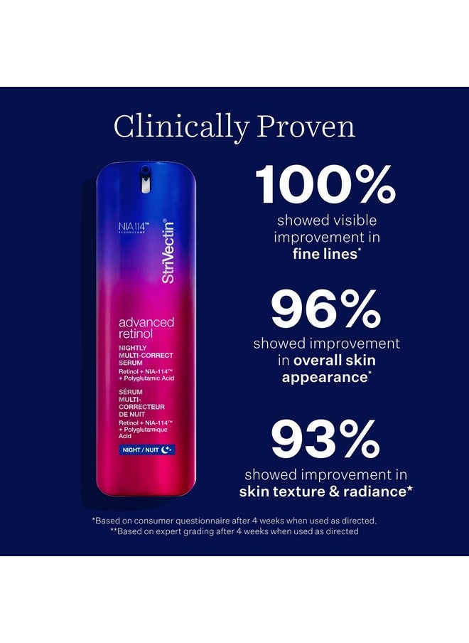 StriVectin Advanced Retinol Nightly Multi-Correct Serum