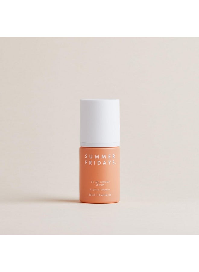 Summer Fridays CC Me Serum - Daily Vitamin C Face Serum for Brightening Skin - Dark Spot Correcting Glow-Boosting Serum with Niacinamide & Natural Antioxidants (1 Fl Oz)