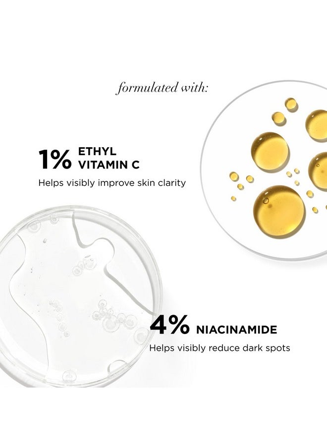 IT Cosmetics Bye Bye Dark Spots 4% Niacinamide Serum - Visibly Reduces Dark Spots & Improves Skin Clarity In 8 Weeks - Facial Serum with 1% Ethyl Vitamin C - For All Skin Types - 1 Fl. Oz
