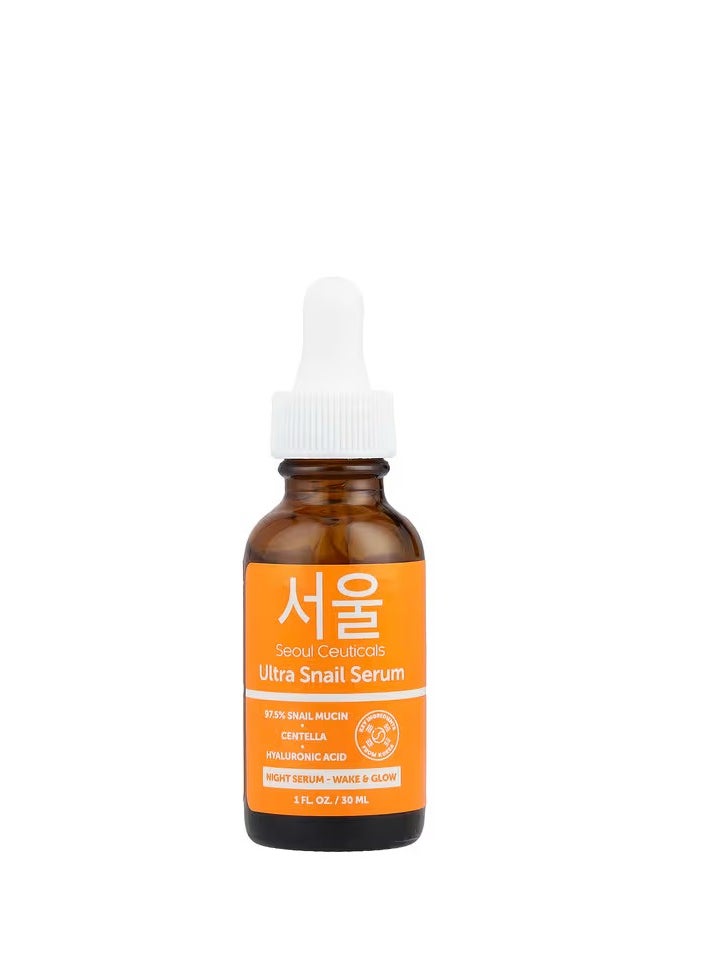 SeoulCeuticals Ultra Snail Serum 1 fl oz 30 ml