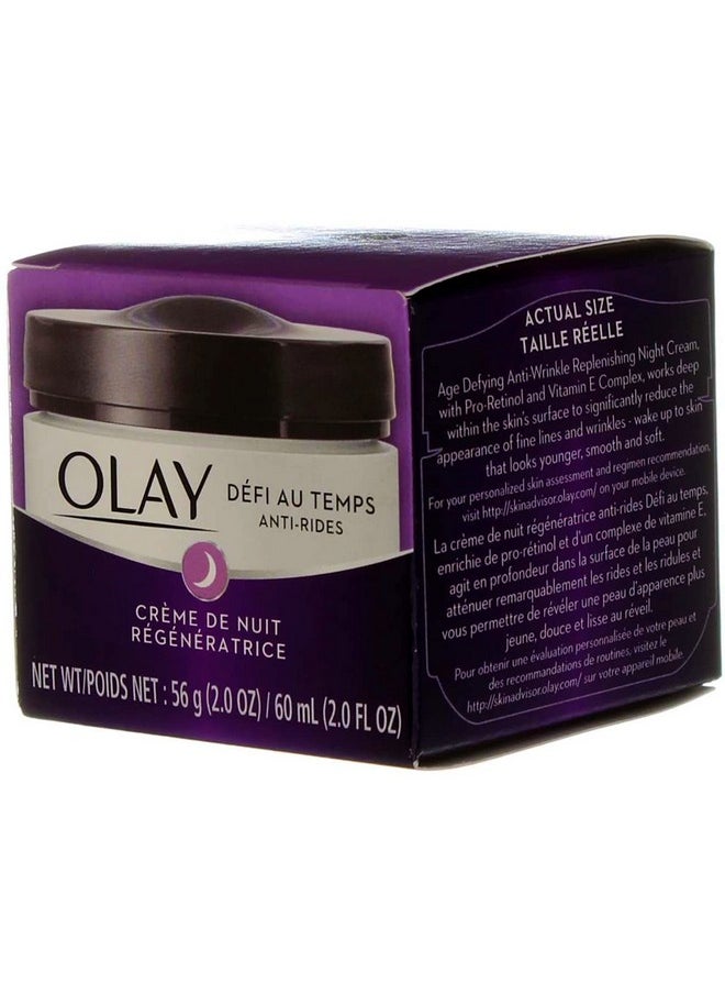 Olay Anti Wrnkle Nght Crm Size 2z Olay Age Defying Anti Wrinkle Night Cream 2z