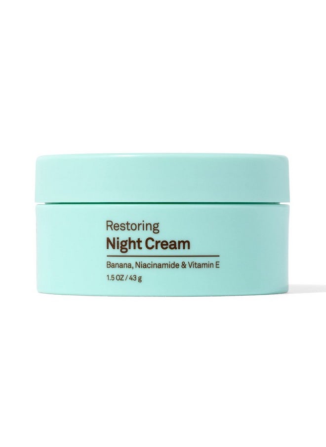 Sun Bum Skin Care Restoring Night Cream | Vegan and Cruelty Free Moisturizing Formula with Niacinamide and Vitamin E | 1.5 oz