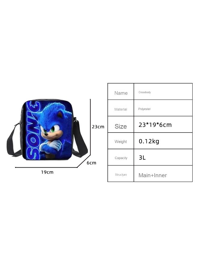 Sonic Backpack 3-Piece Set: The Perfect Companion for Elementary Students
