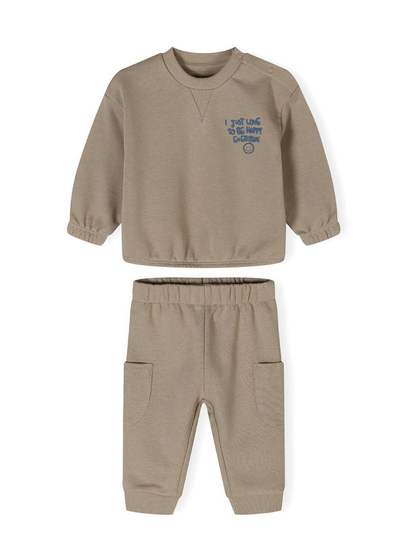 Infant Long Sleeve Sweatshirt and Jogger Set