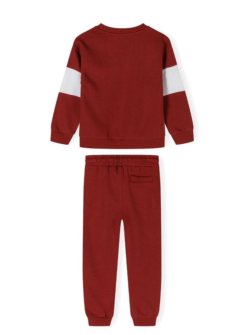 Kids Boys  Crew Neck Sweatshirt And Joggers Set