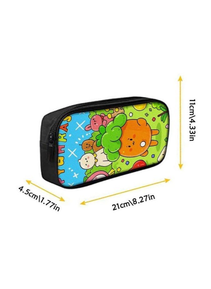 Cartoon three-piece schoolbag with zipper - 338