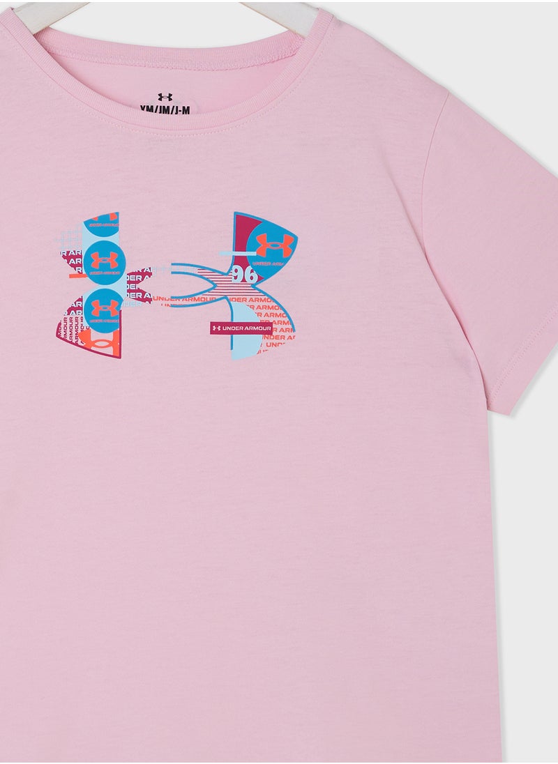 Youth Big Logo Fill T-Shirt
