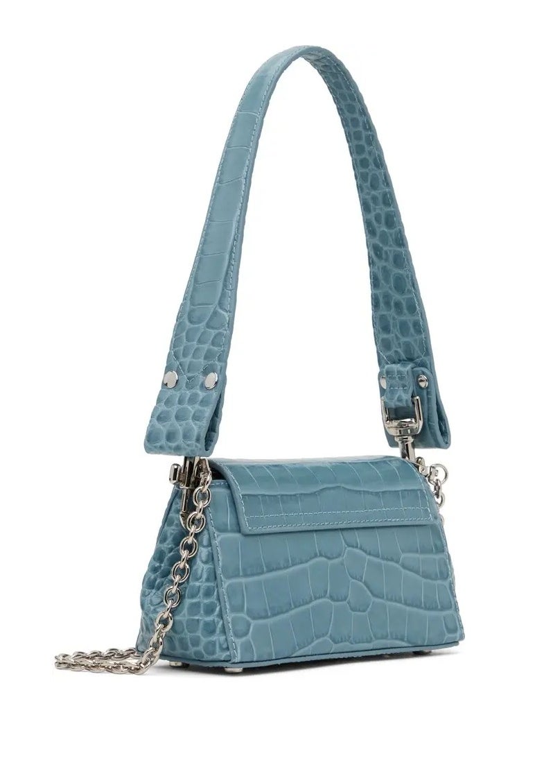 Small Crocodile Underarm Bag Single Shoulder Baguette Bag