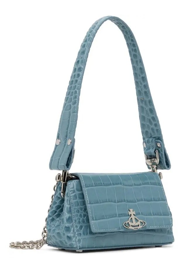 Small Crocodile Underarm Bag Single Shoulder Baguette Bag