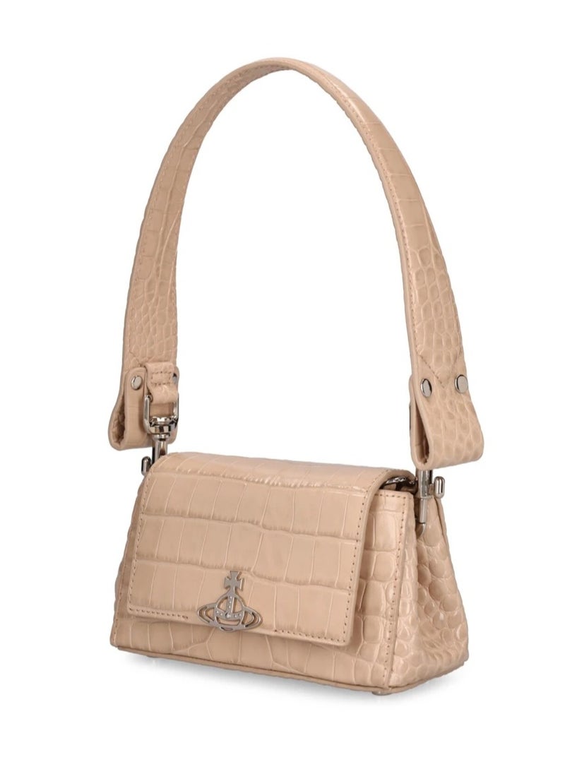 Small Crocodile Underarm Bag Single Shoulder Baguette Bag