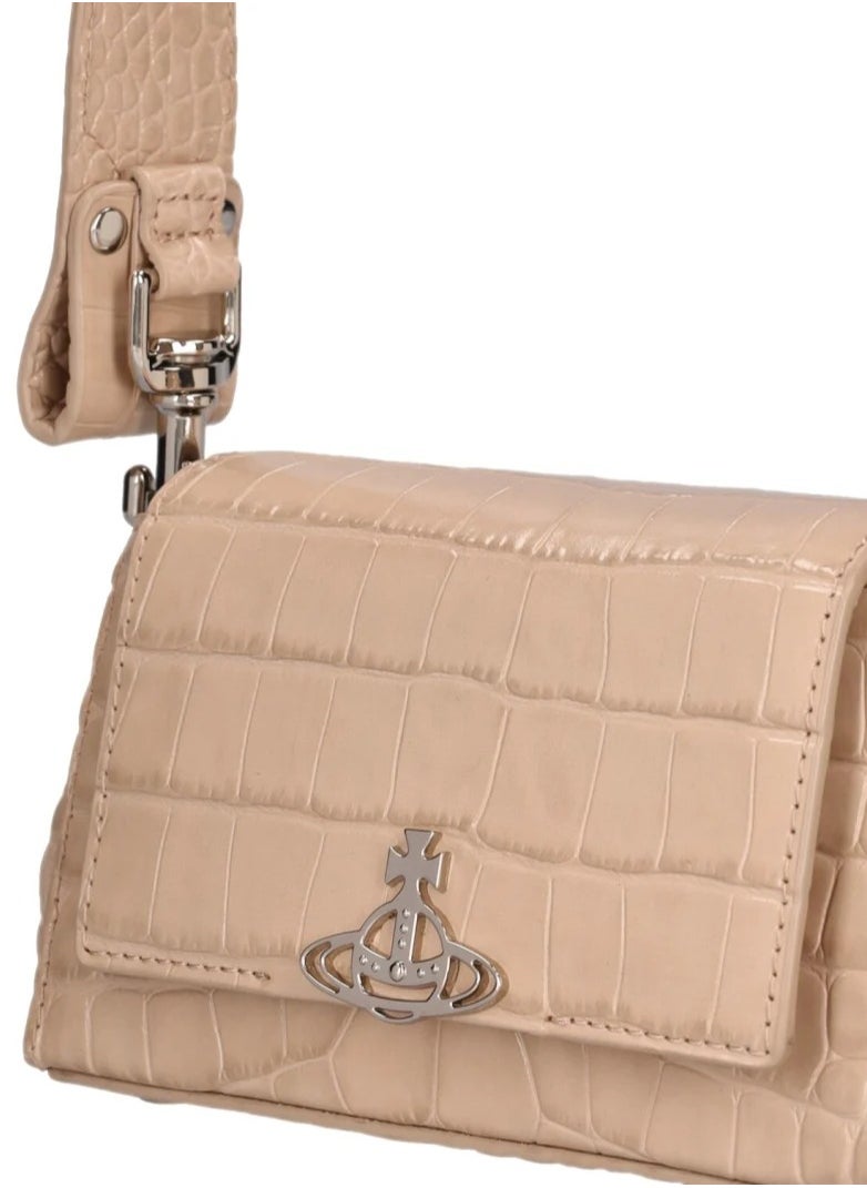 Small Crocodile Underarm Bag Single Shoulder Baguette Bag