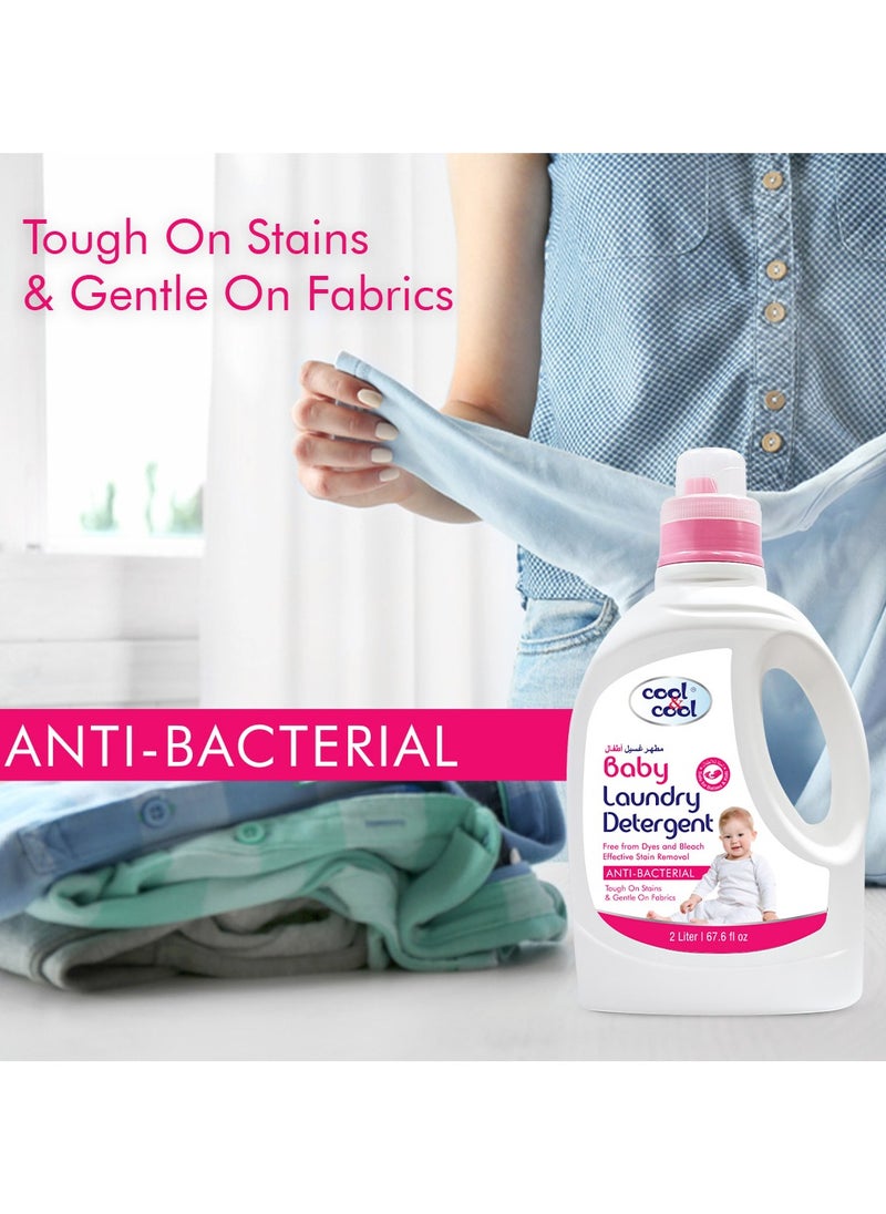 Baby Laundry Detergent 4 x 2L