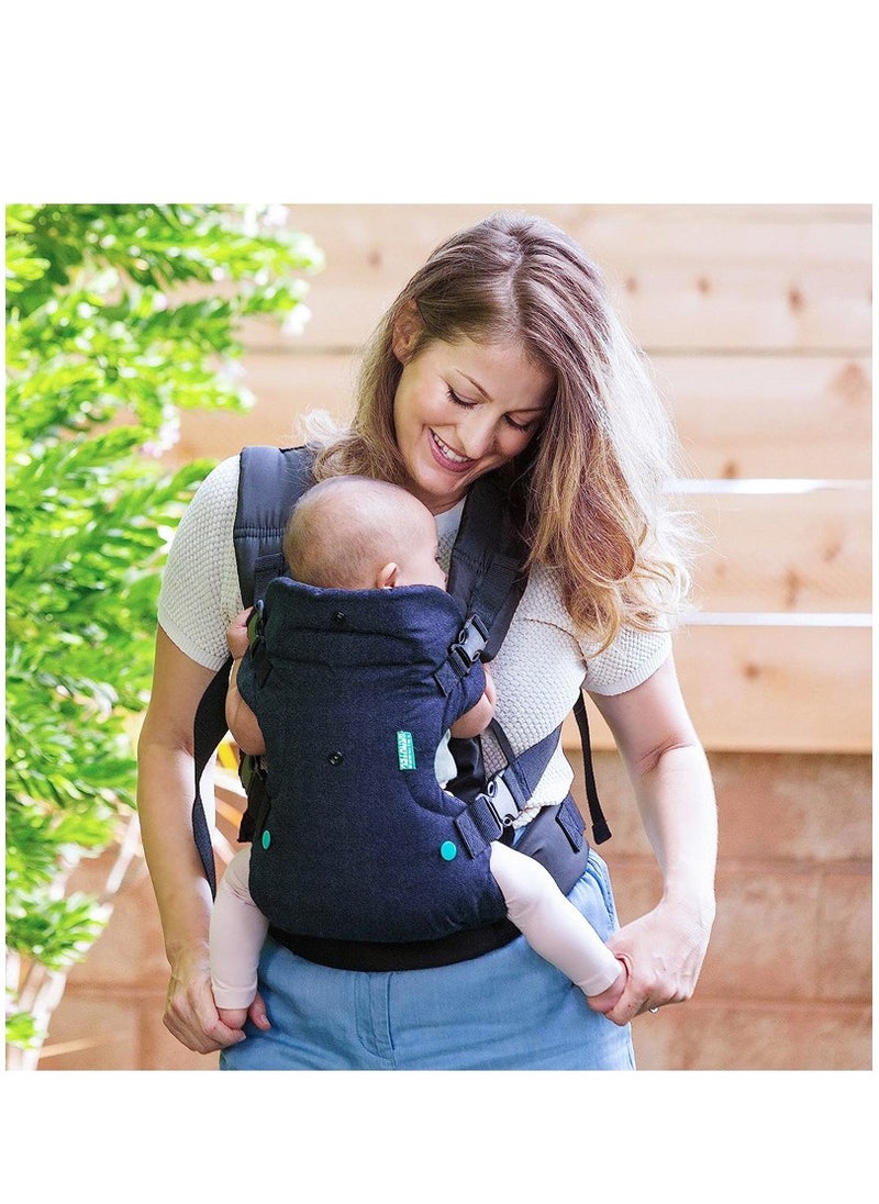 4 in 1 Multifunctional and Comfortable Baby Carrier with Secure Buckles and Adjustable Design, Suitable for New - borns to Free Your Hands