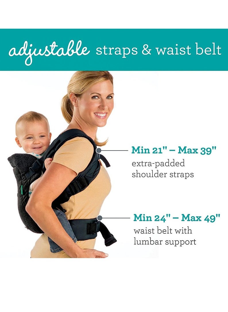 4 in 1 Multifunctional and Comfortable Baby Carrier with Secure Buckles and Adjustable Design, Suitable for New - borns to Free Your Hands