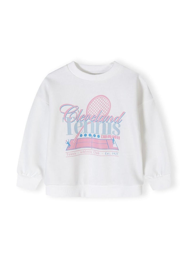 Kids Girls Fleece Crew Neck Sweatshirt