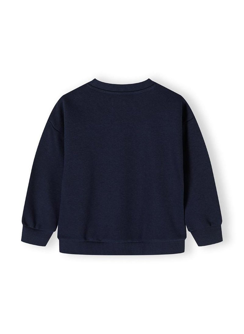 Teen Girls Fleece Crew Neck Sweatshirt