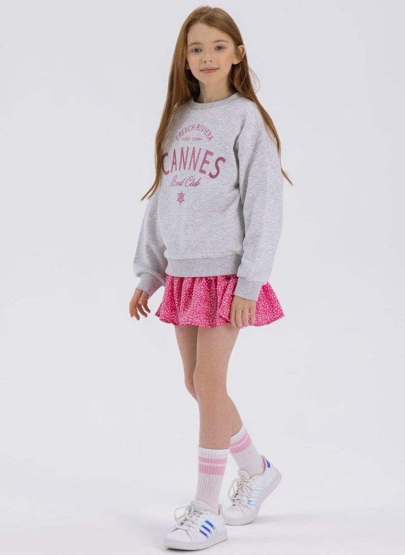 Kids Fleece Crew Neck Sweatshirt