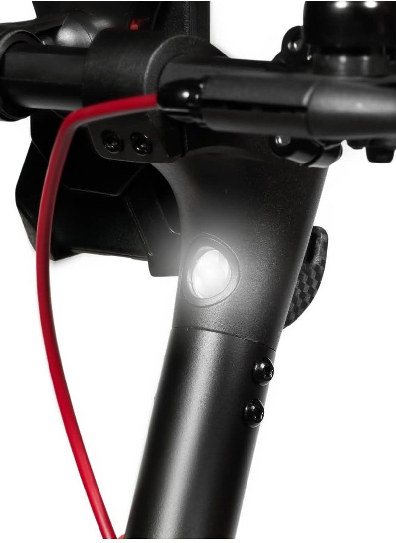 Max 500W Motor E-Scooter 36V/10AH Dual Suspension,Rear Disc Brake Electric Scooter: Power, Comfort & Smart Control for Adults & Kids 120KG Load Capacity Aluminum Alloy Frame Skateboard Portable & Commuter-Friendly Includes Rearview Mirror & Phone Holder，Black