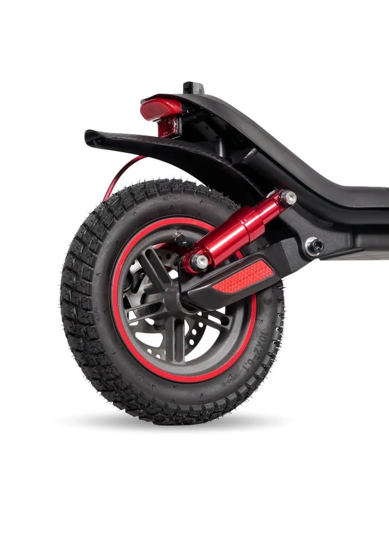 Max 500W Motor E-Scooter 36V/10AH Dual Suspension,Rear Disc Brake Electric Scooter: Power, Comfort & Smart Control for Adults & Kids 120KG Load Capacity Aluminum Alloy Frame Skateboard Portable & Commuter-Friendly Includes Rearview Mirror & Phone Holder，Black