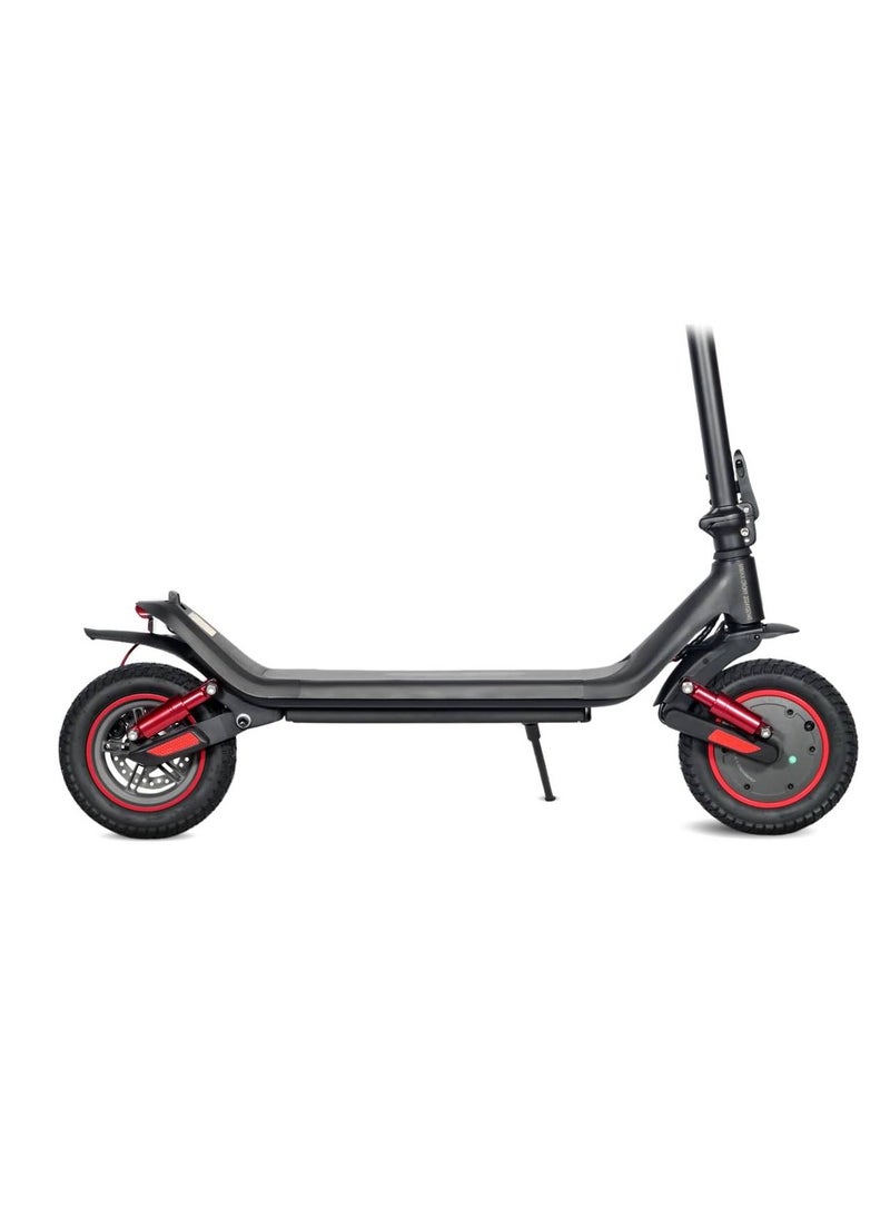 Max 500W Motor E-Scooter 36V/10AH Dual Suspension,Rear Disc Brake Electric Scooter: Power, Comfort & Smart Control for Adults & Kids 120KG Load Capacity Aluminum Alloy Frame Skateboard Portable & Commuter-Friendly Includes Rearview Mirror & Phone Holder，Black