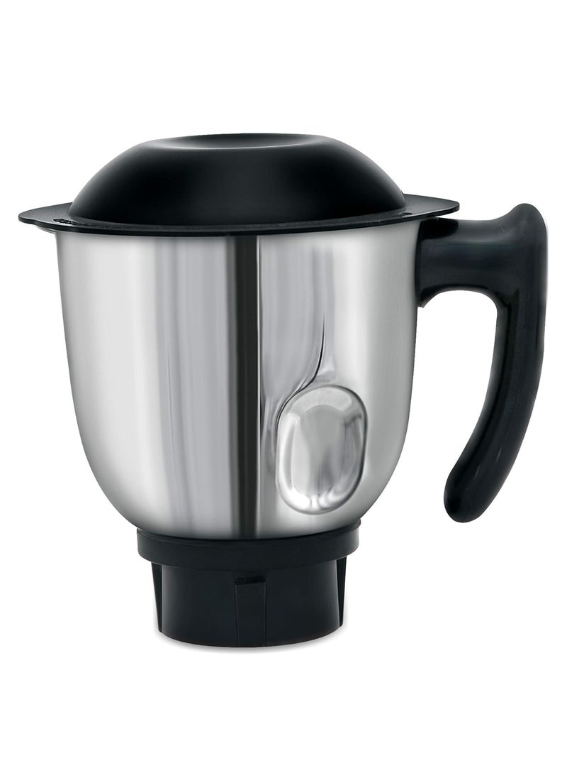 Maharaja Whiteline Joy Elite Mixer Grinder with 4 Jars, Long Lasting Performance with 750 Watt Motor | Jar Flow Breaker | 5 Year Motor Warranty (Black & Grey)
