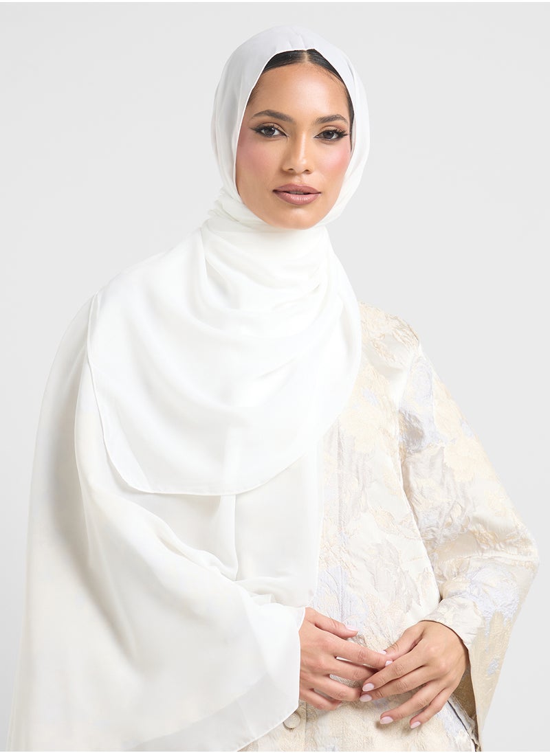 Printed Abaya With Sheila