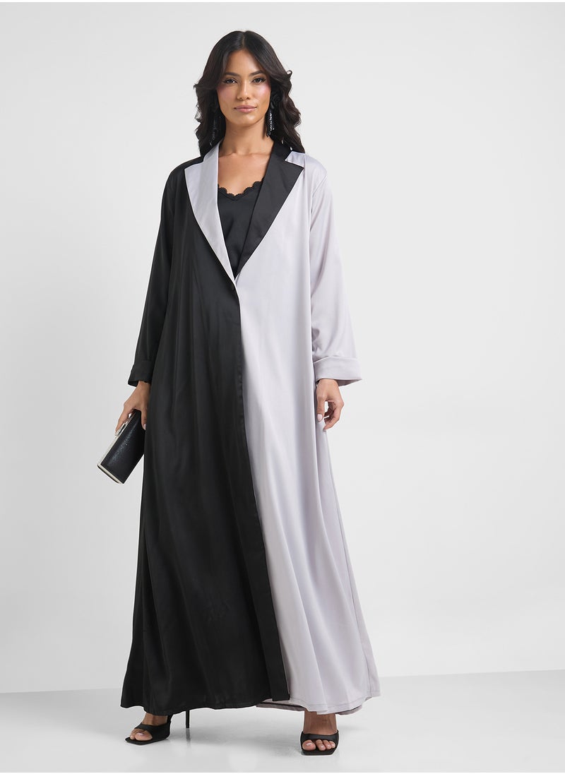 Colorblock Abaya