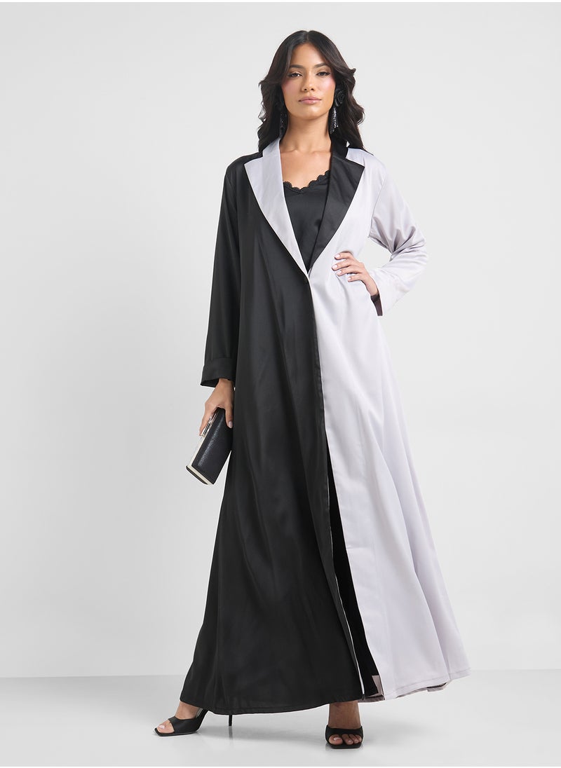 Colorblock Abaya